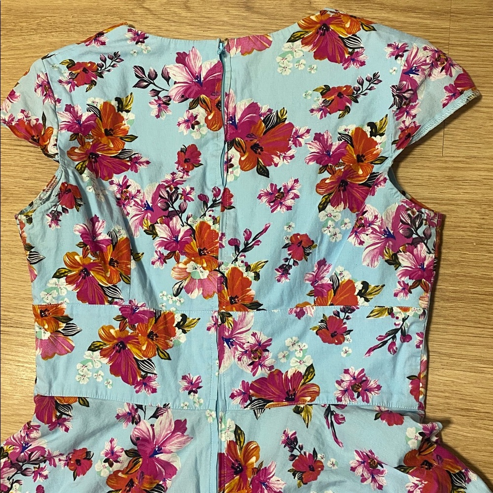 Hell bunny pinup dress rockabilly floral - Picture 4 of 4